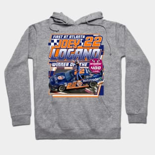 Joey Logano Checkered Flag Hoodie